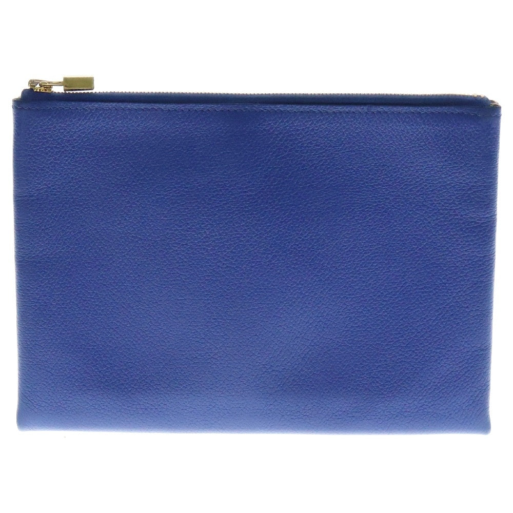 HERMES(エルメス) B刻印 アセットキット クラッチバッグ セカンドバッグ ブルー