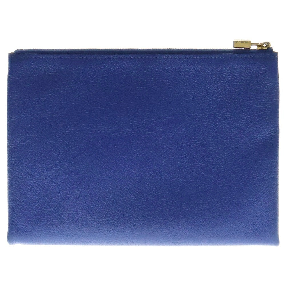 HERMES(エルメス) B刻印 アセットキット クラッチバッグ セカンドバッグ ブルー