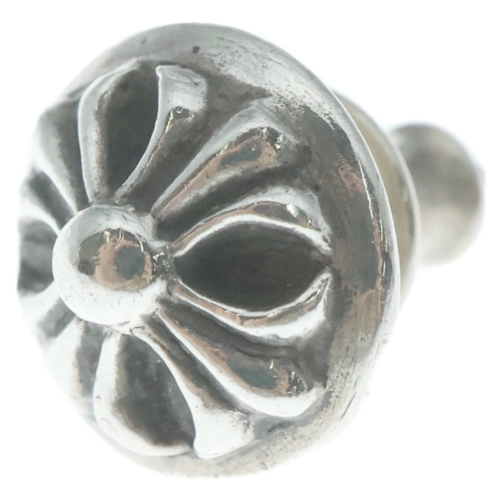 CHROME HEARTS(クロムハーツ) STUD CRSBLL クロスボールスタッドピアス シルバー BCA110