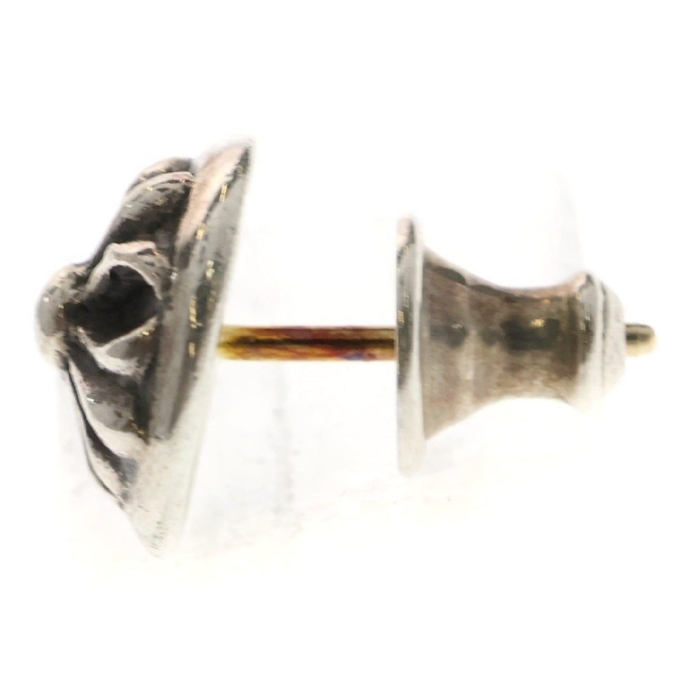 CHROME HEARTS(クロムハーツ) STUD CRSBLL クロスボールスタッドピアス シルバー BCA110