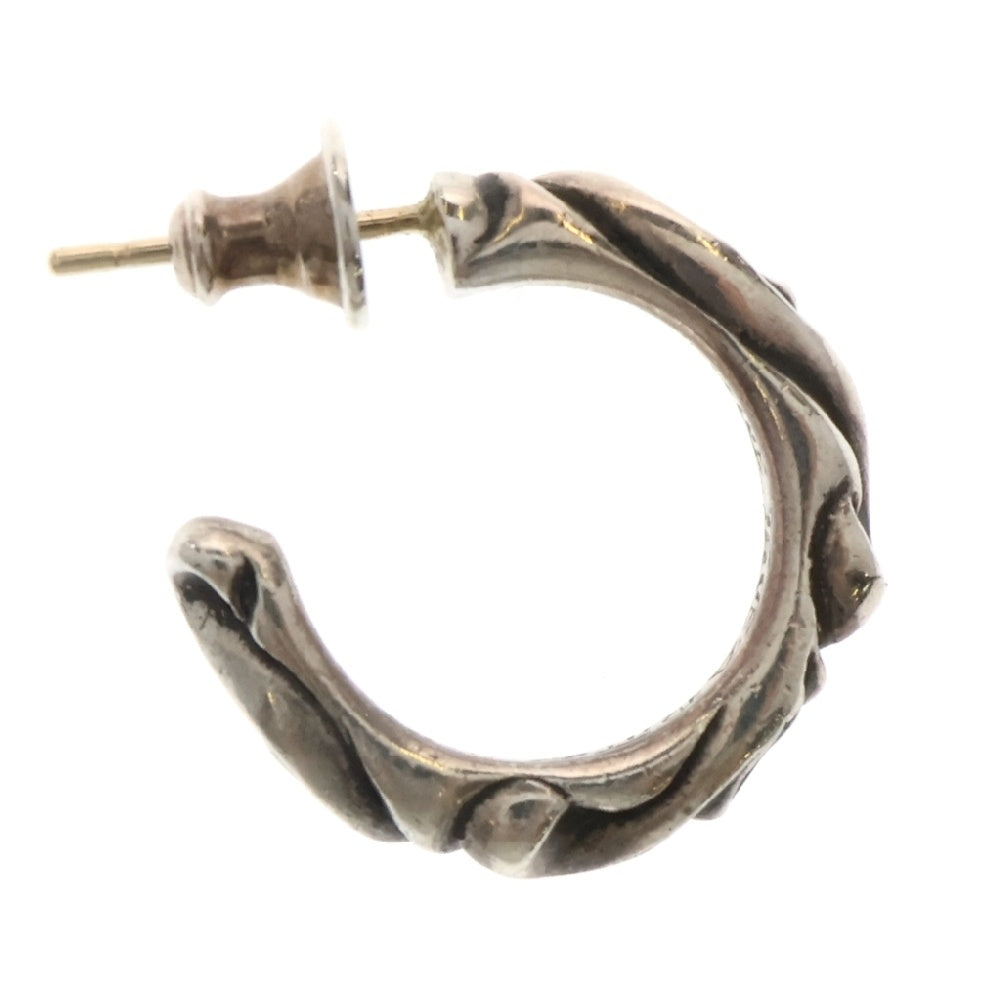 CHROME HEARTS(クロムハーツ) HOOP SCROOL スクロール フープピアス シルバー BCA102