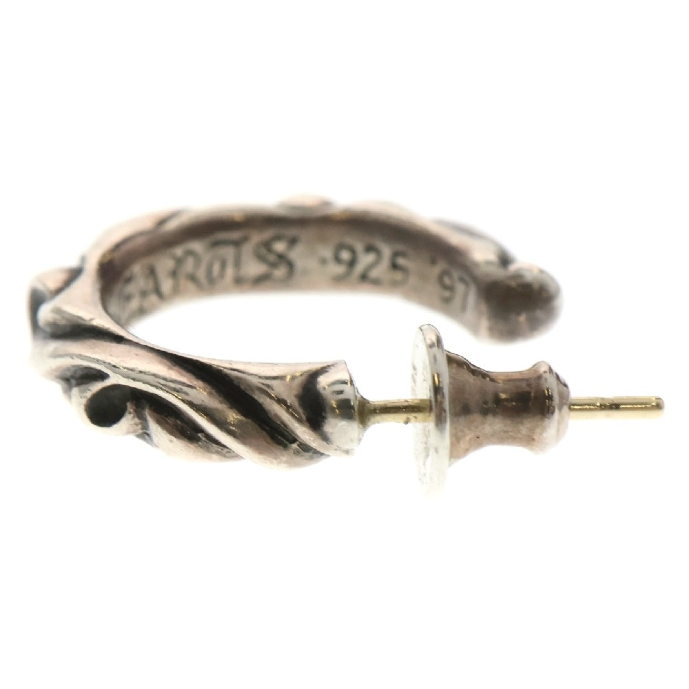 CHROME HEARTS(クロムハーツ) HOOP SCROOL スクロール フープピアス シルバー BCA102