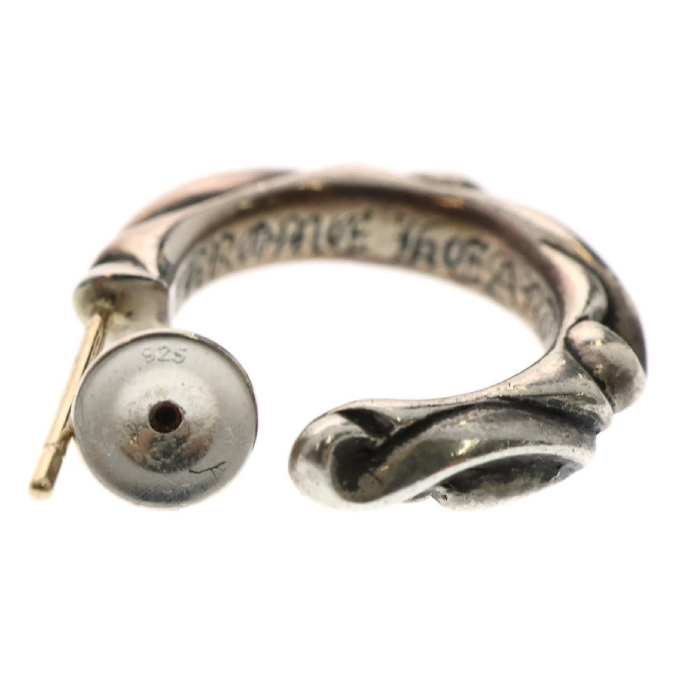 CHROME HEARTS(クロムハーツ) HOOP SCROOL スクロール フープピアス シルバー BCA102