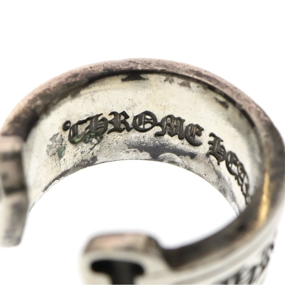 CHROME HEARTS(クロムハーツ) LG SCROLL LABEL ラージスクロールラベル リング シルバーBCA383