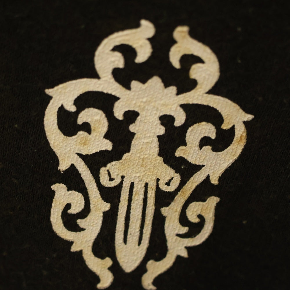 CHROME HEARTS(クロムハーツ) OLD FUCK YOU SWTSHRT HD オールド ファックユー ヴァインダガープリント 裏地サーマル スウェット プルオーバーパーカー ブラック