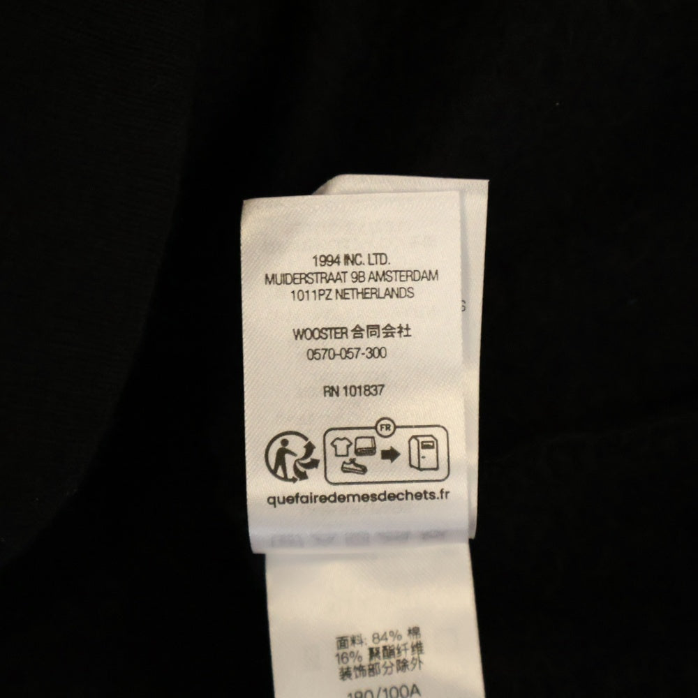 SUPREME(シュプリーム) 24AW Micro Logo Hooded Sweatshirt マイクロロゴ フーデッドスウェットシャツ プルオーバーパーカー ブラック