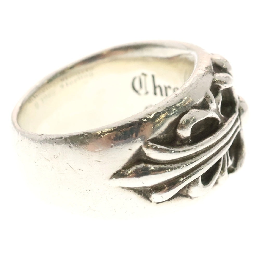 CHROME HEARTS(クロムハーツ) FLRL CRS フローラルクロス リング シルバー BCA346