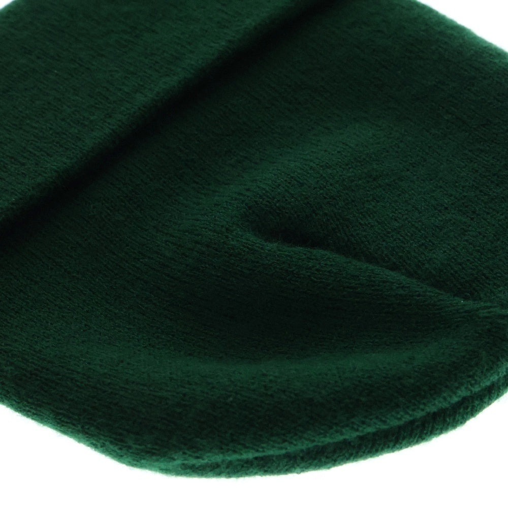 STUSSY(ステューシー) BIG STOCK CUFF ビッグ ストック カフ ロゴビーニー ニット帽 グリーン