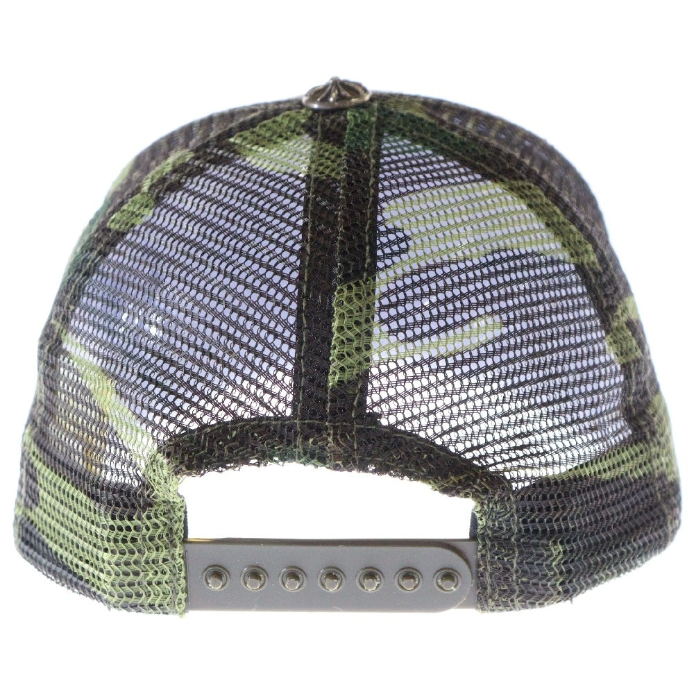 CHROME HEARTS(クロムハーツ) TRUCKER CAP CHパッチ メッシュトラッカーキャップ 帽子 カーキ