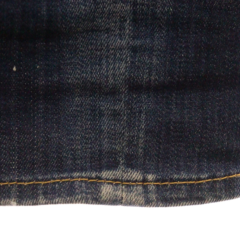 DSQUARED2(ディースクエアード) 18AW SEXY TWIST JEAN ペイント スキニーフィット デニムパンツ ジーンズ インディゴ S71LB0503 S30342