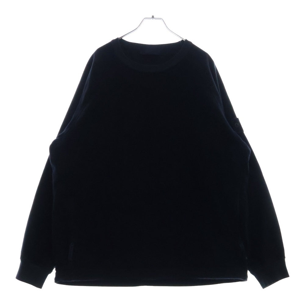 STONE ISLAND(ストーンアイランド) Ghost Crewneck Sweatshirt ゴーストピース ロゴワッペン クルーネックスウェットトレーナー ネイビー 7515618F3