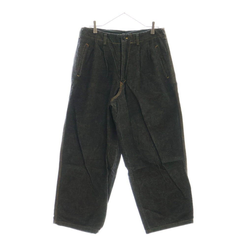 Y's for men(ワイズフォーメン) DENIM PANTS クラッシュ デニム パンツ ブラック MP-P07-041