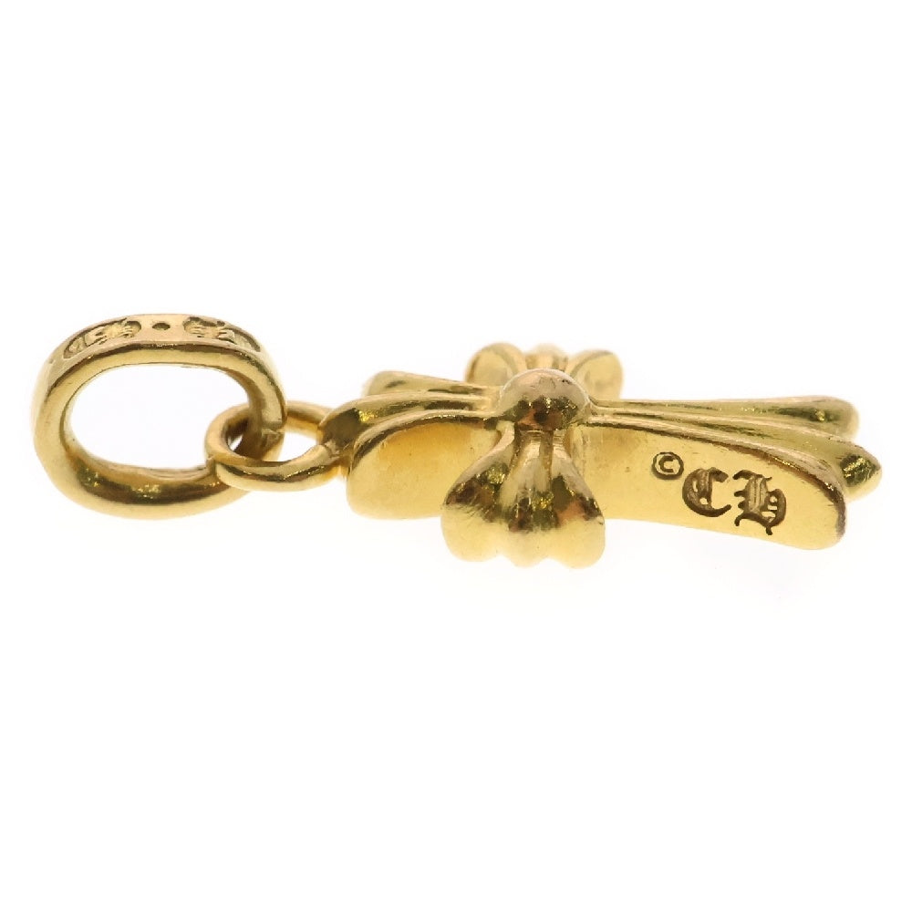 CHROME HEARTS(クロムハーツ) 22K CRS BBYFAT P/DIA ベイビーファットクロス PAVEダイヤ ペンダントトップ ゴールド BCA035