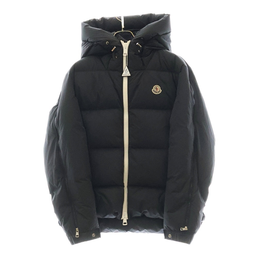 MONCLER(モンクレール) 21AW IDIL GIUBBOTTO フード付き ジップアップ ダウンジャケット ブラック G20911A00094