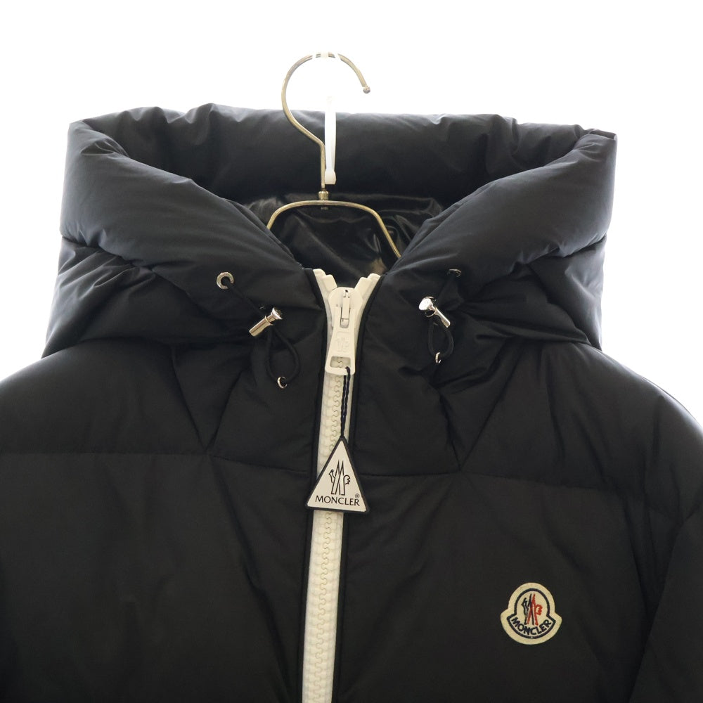 MONCLER(モンクレール) 21AW IDIL GIUBBOTTO フード付き ジップアップ ダウンジャケット ブラック G20911A00094