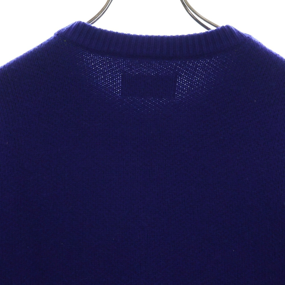 Palace Skateboards(パレススケートボーズ) 24AW GUARD KNIT クルーネック ニット 長袖セーター ブルー