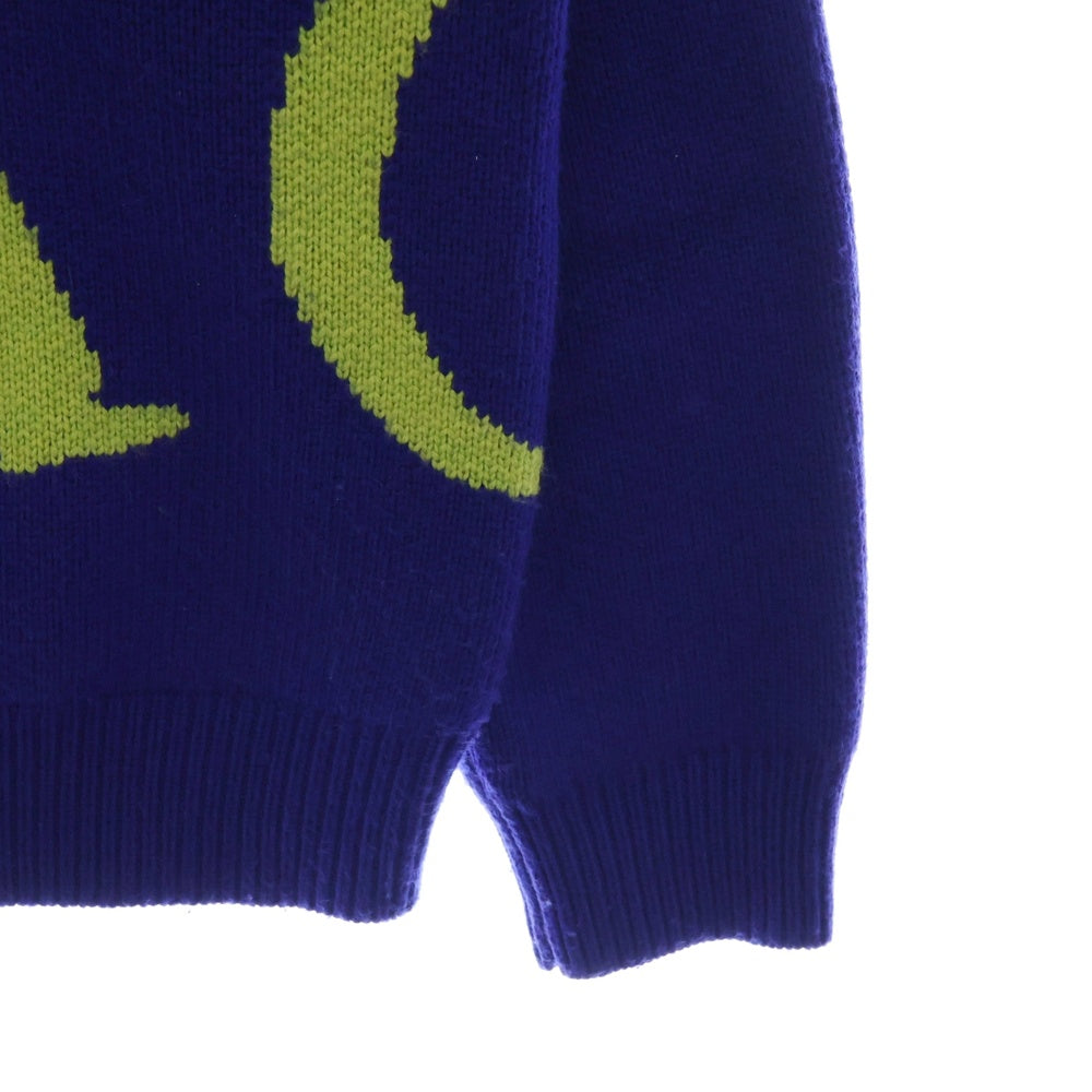 Palace Skateboards(パレススケートボーズ) 24AW GUARD KNIT クルーネック ニット 長袖セーター ブルー