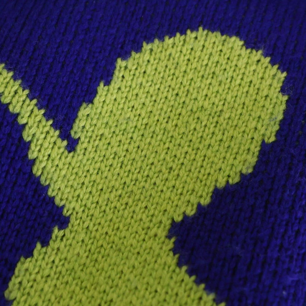 Palace Skateboards(パレススケートボーズ) 24AW GUARD KNIT クルーネック ニット 長袖セーター ブルー