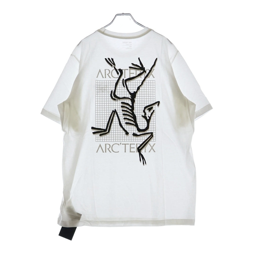 ARC'TERYX(アークテリクス) 24SS ARC'MULTI BIRD LOGO SS M アークマルチバード ロゴ 半袖Tシャツカットソー ホワイト