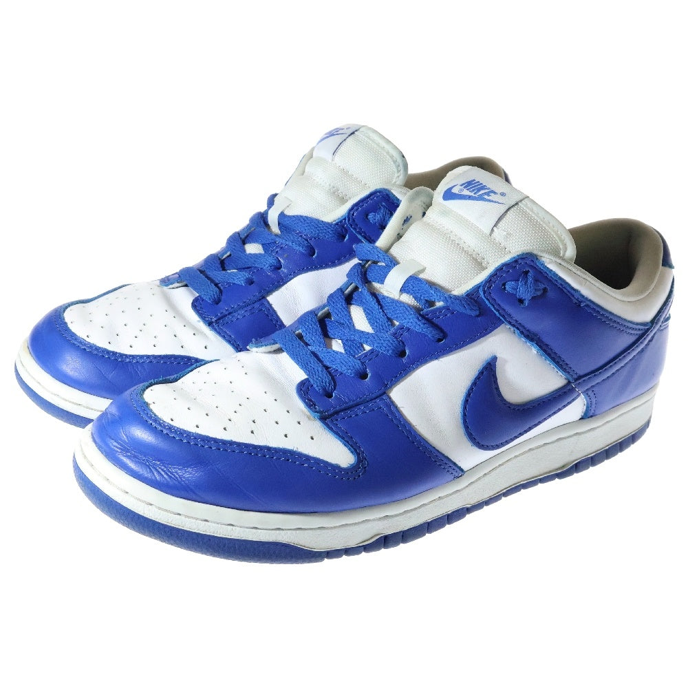 NIKE(ナイキ) DUNK LOW SP Varsity Royal/Kentucky CU1726-100 ダンク ロー SP バーシティロイヤル/ケンタッキー ローカットスニーカー ホワイト/ブルー US8.5/26.5cm