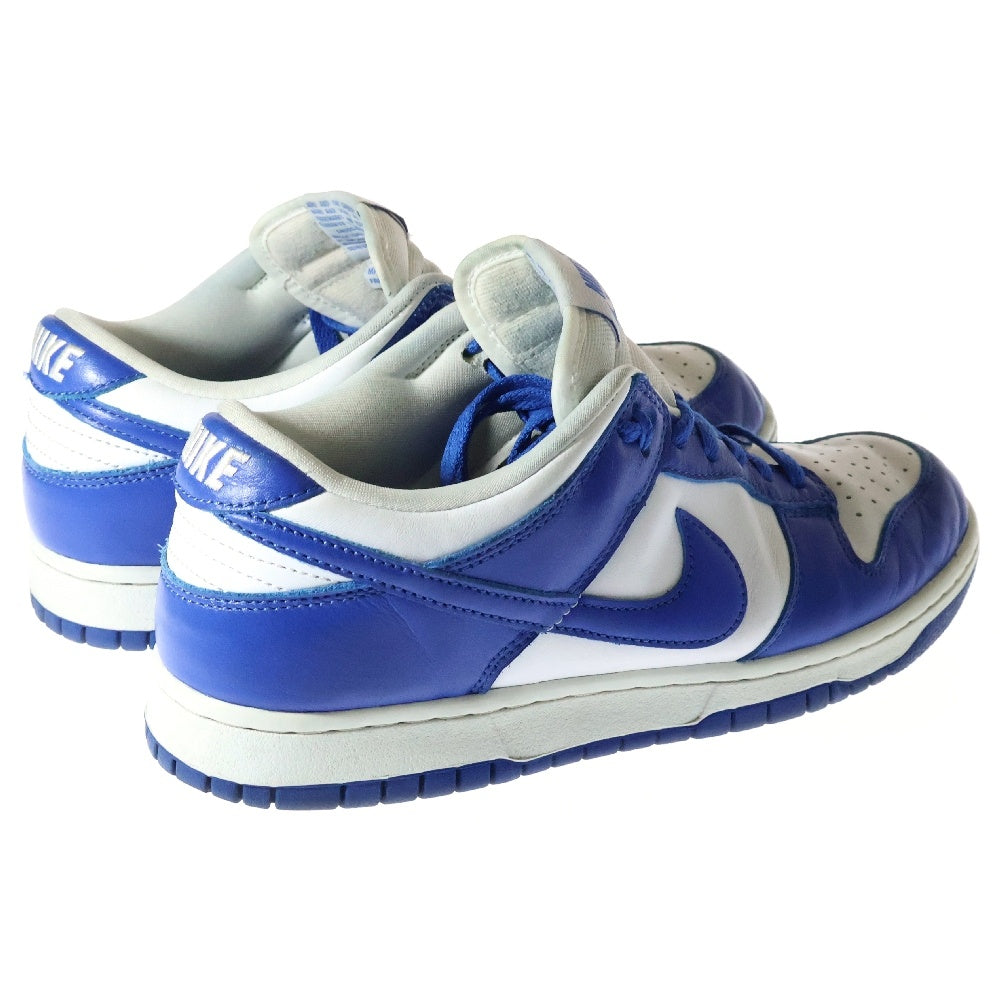 NIKE(ナイキ) DUNK LOW SP Varsity Royal/Kentucky CU1726-100 ダンク ロー SP バーシティロイヤル/ケンタッキー ローカットスニーカー ホワイト/ブルー US8.5/26.5cm