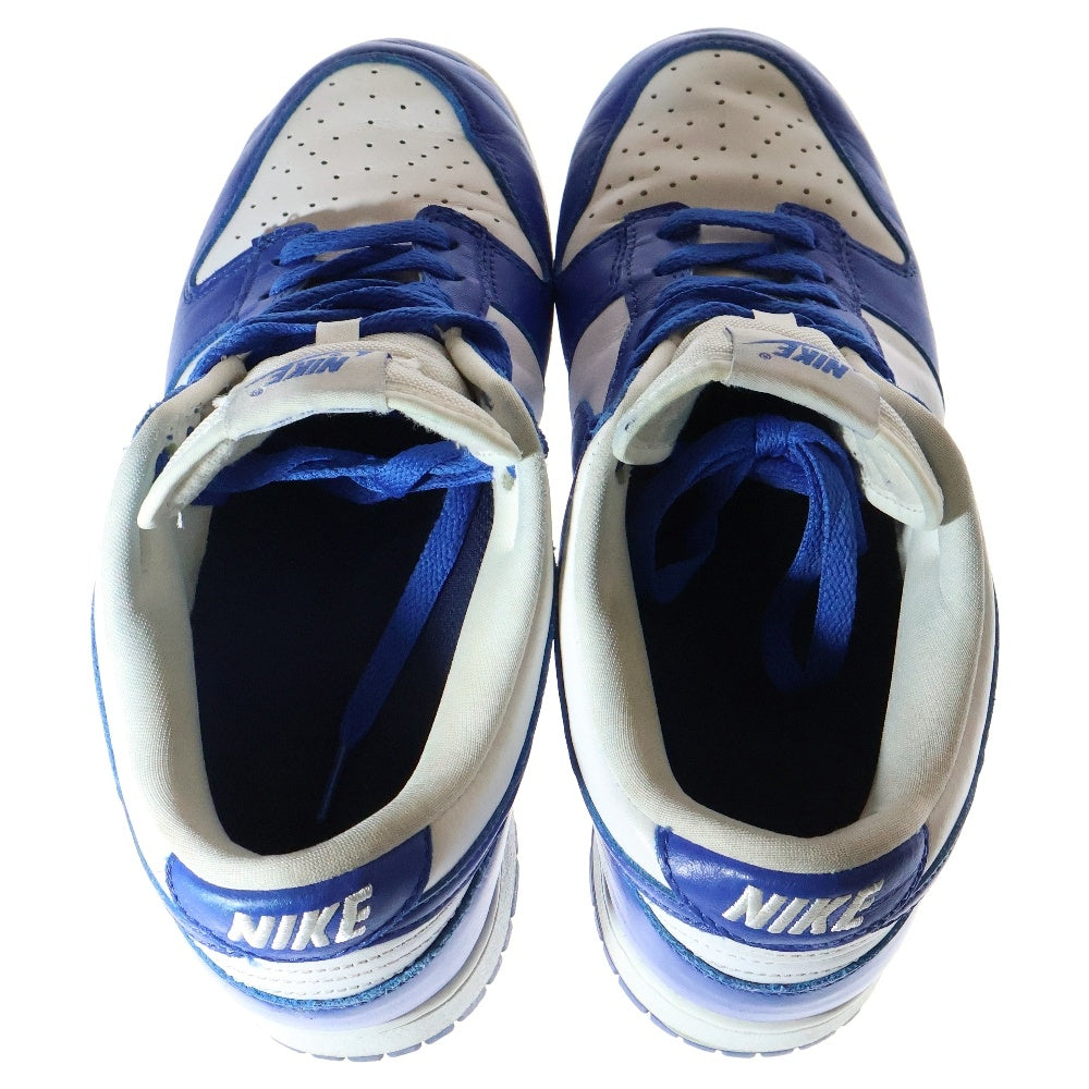 NIKE(ナイキ) DUNK LOW SP Varsity Royal/Kentucky CU1726-100 ダンク ロー SP バーシティロイヤル/ケンタッキー ローカットスニーカー ホワイト/ブルー US8.5/26.5cm