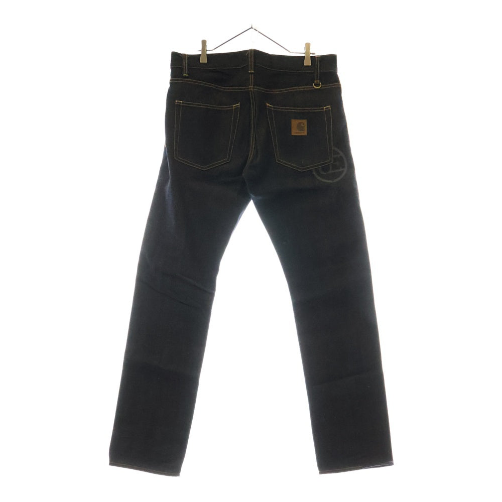UNIFORM EXPERIMENT(ユニフォームエクスペリメント) ×Carhartt DENIM KLONDIKE RIGID PANT カーハート リジッドテーパードデニムパンツ インディゴ UE-123132