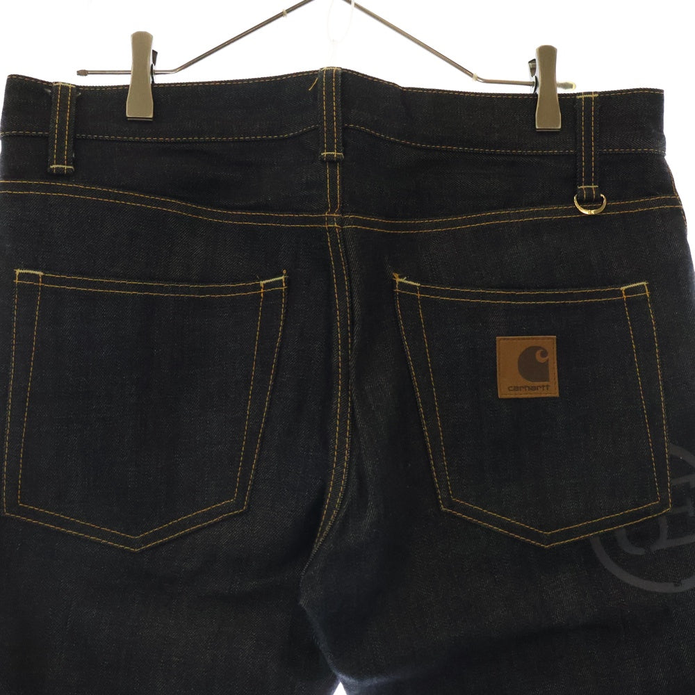 UNIFORM EXPERIMENT(ユニフォームエクスペリメント) ×Carhartt DENIM KLONDIKE RIGID PANT カーハート リジッドテーパードデニムパンツ インディゴ UE-123132