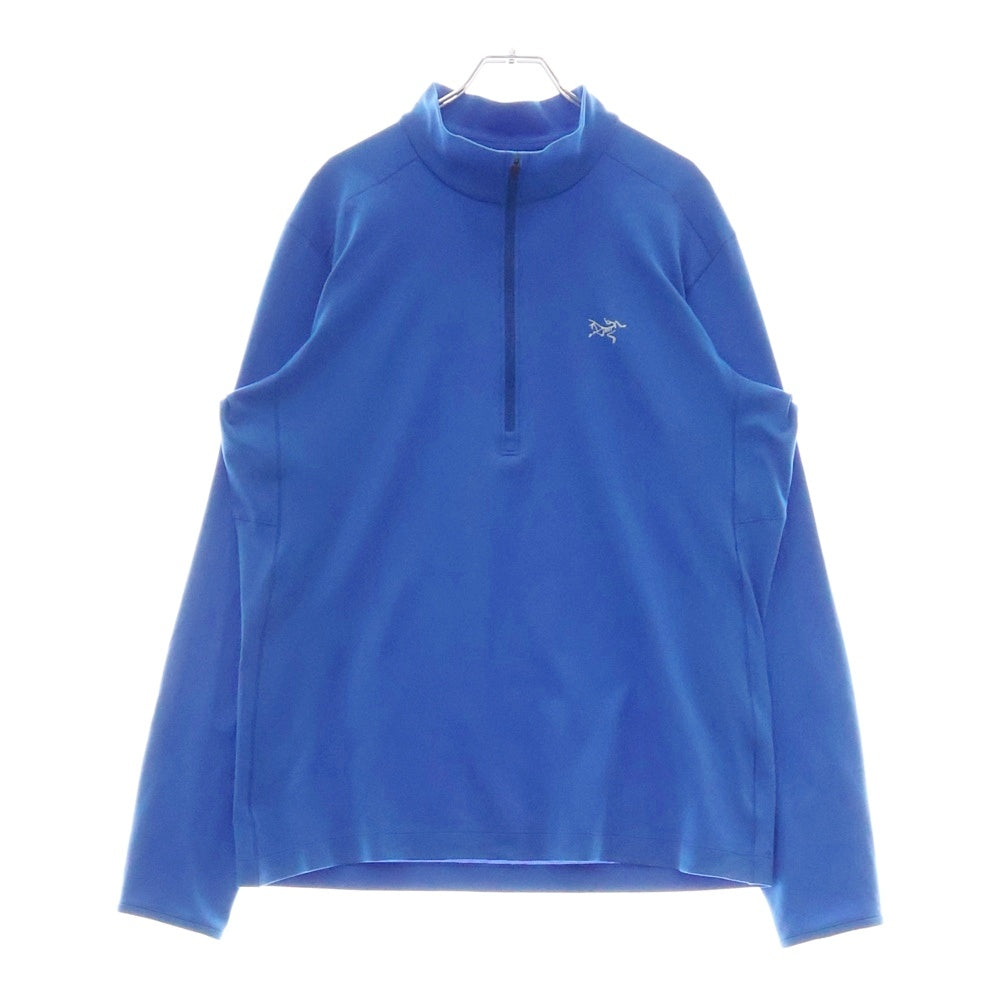 ARC'TERYX(アークテリクス) MOTUS AR ZIP NECK LS モータスAR ハーフジップネック長袖Tシャツ ブルー 25920