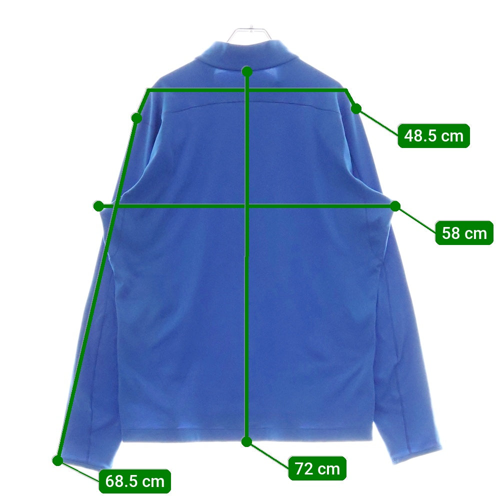ARC'TERYX(アークテリクス) MOTUS AR ZIP NECK LS モータスAR ハーフジップネック長袖Tシャツ ブルー 25920