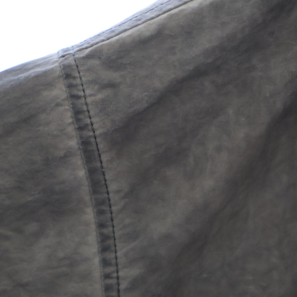 DIESEL(ディーゼル) 25SS J-Noode-A Packable hooded anorak jacket ナイロン ハーフジップ アノラックジャケット グレー A16207