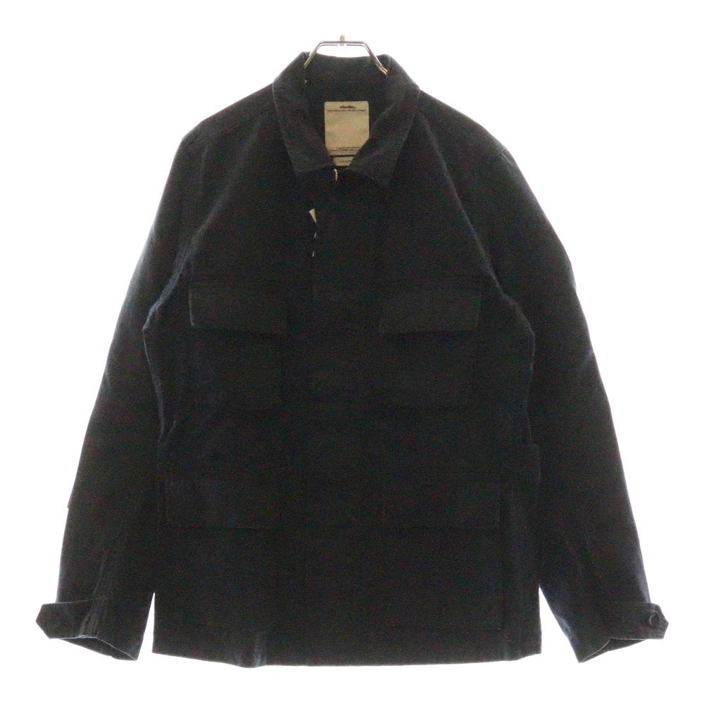 VISVIM(ヴィスヴィム) 12AW KILGORE JKT キルゴア ミリタリージャケット サファリジャケット ネイビー 0112205013025