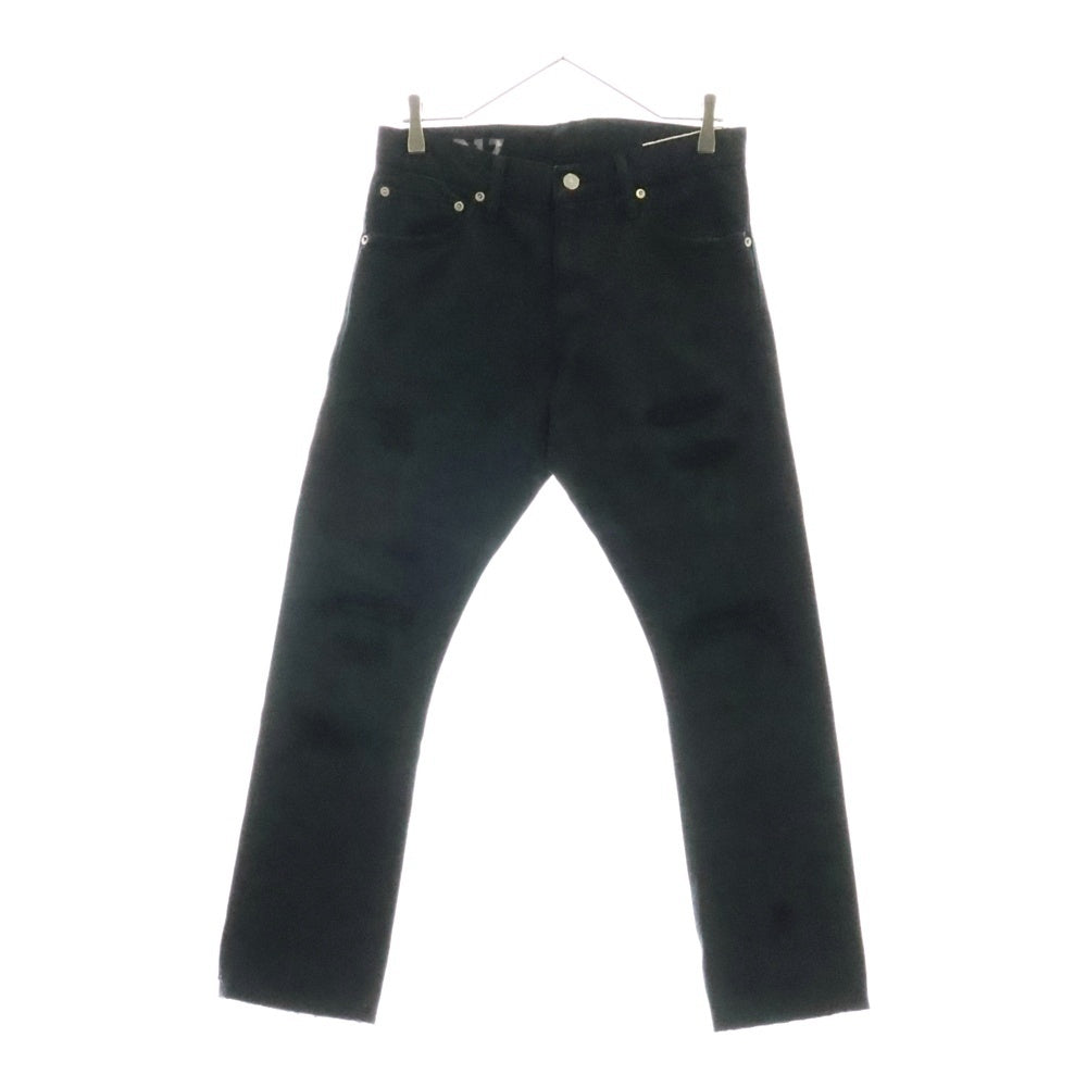 VISVIM(ヴィスヴィム) 20SS SOCIAL SCULPTURE 14 BLK DMGD-17 ソーシャル スカルプチャー ダメージ デニムパンツ ブラック 0120105005020