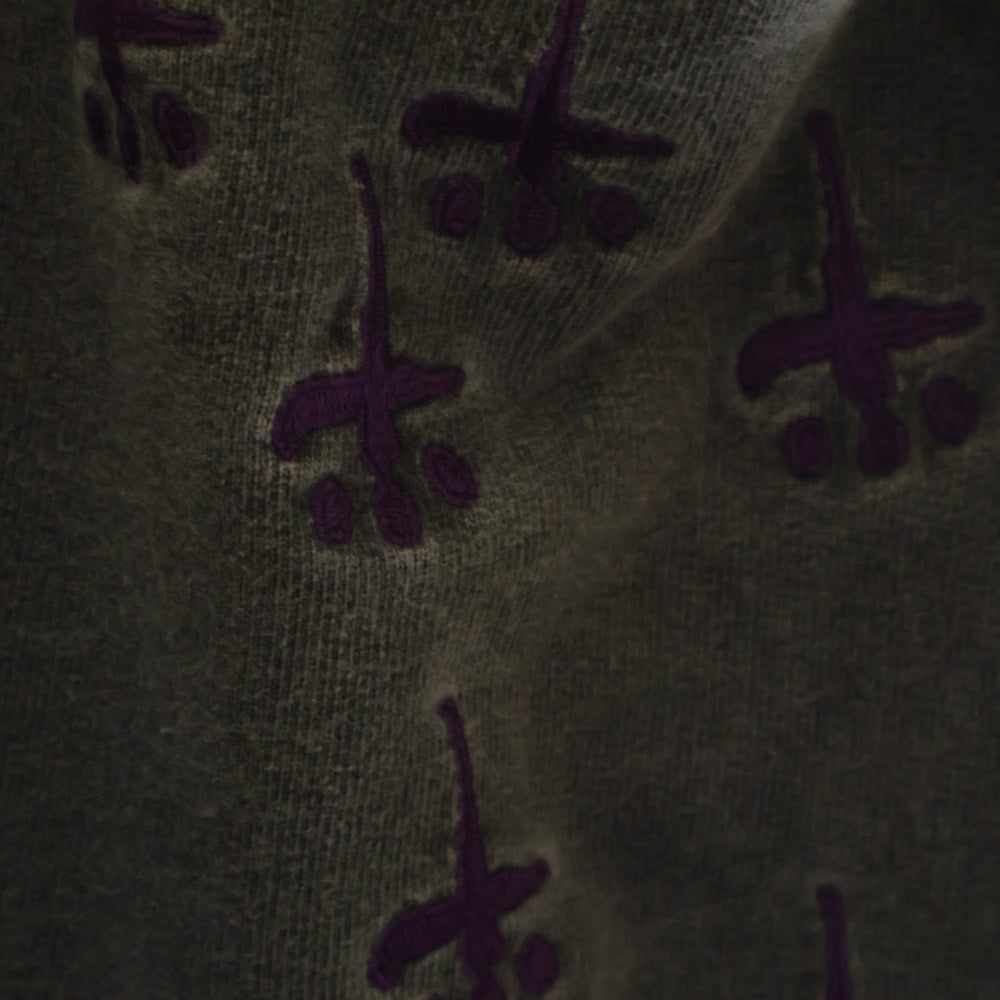 cvtvlist(カタリスト) ロゴ刺繍 ドローコード スウェットパンツ グレー 2201110401