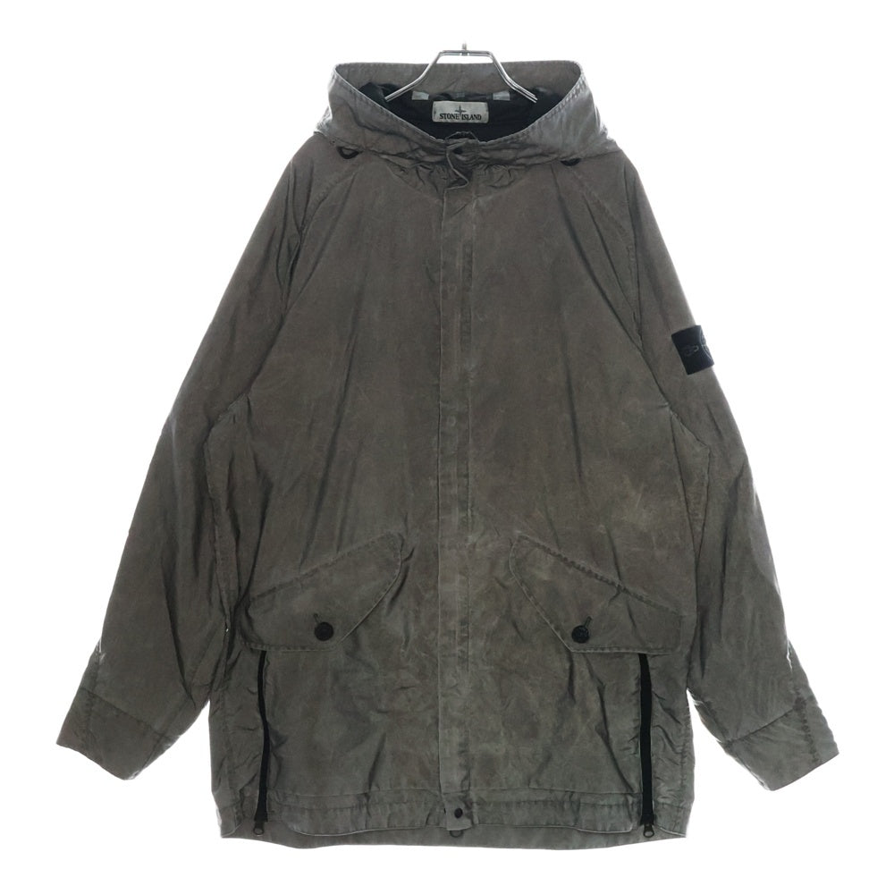 STONE ISLAND(ストーンアイランド) 20SS REFLECTIVE PARKA リフレクティブ パーカー フーディー グレー 721542599