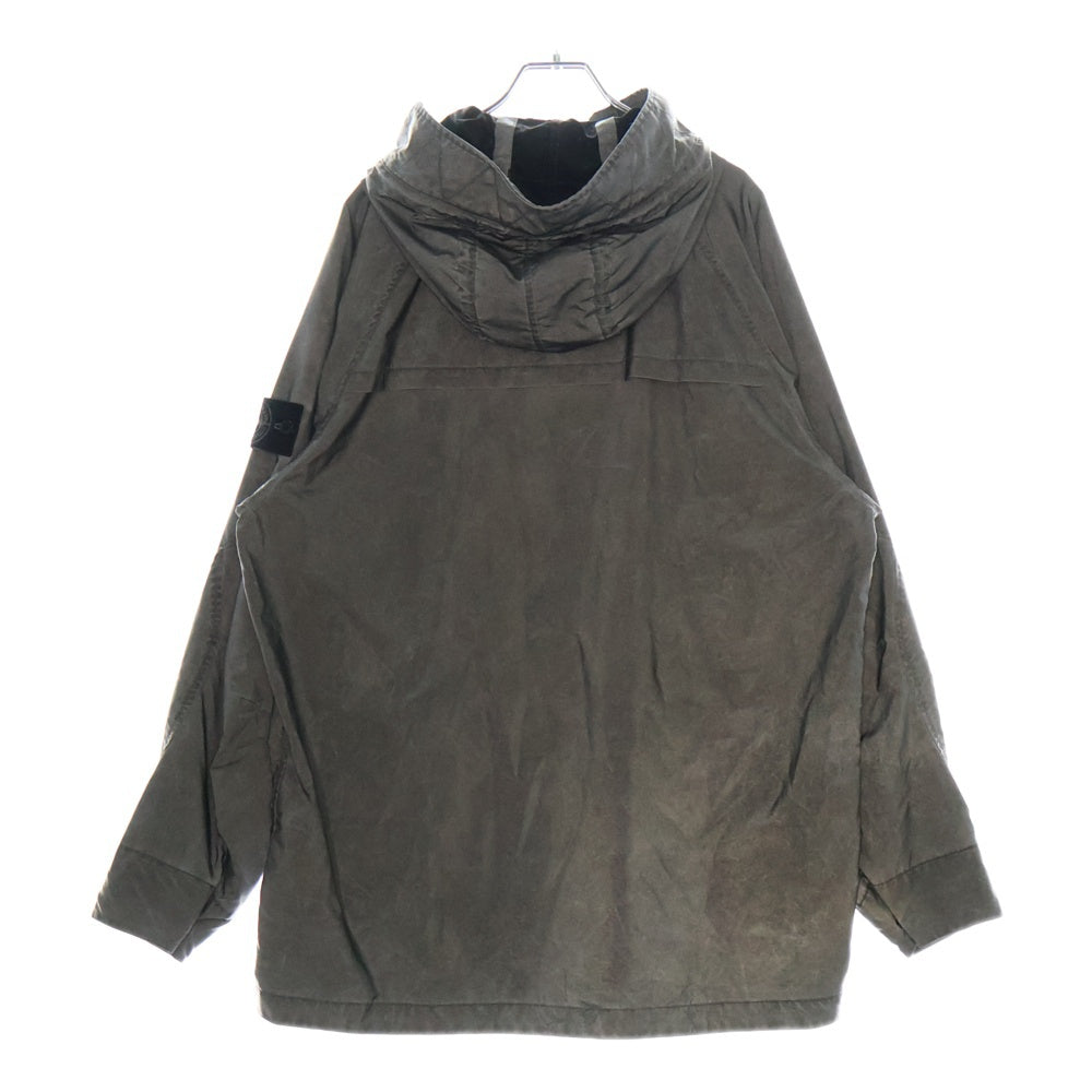 STONE ISLAND(ストーンアイランド) 20SS REFLECTIVE PARKA リフレクティブ パーカー フーディー グレー 721542599