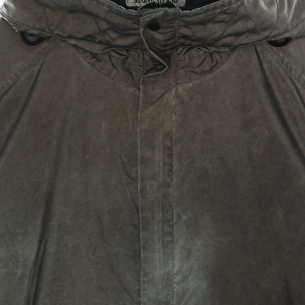 STONE ISLAND(ストーンアイランド) 20SS REFLECTIVE PARKA リフレクティブ パーカー フーディー グレー 721542599