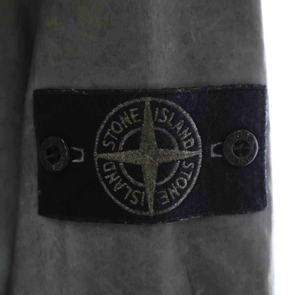 STONE ISLAND(ストーンアイランド) 20SS REFLECTIVE PARKA リフレクティブ パーカー フーディー グレー 721542599