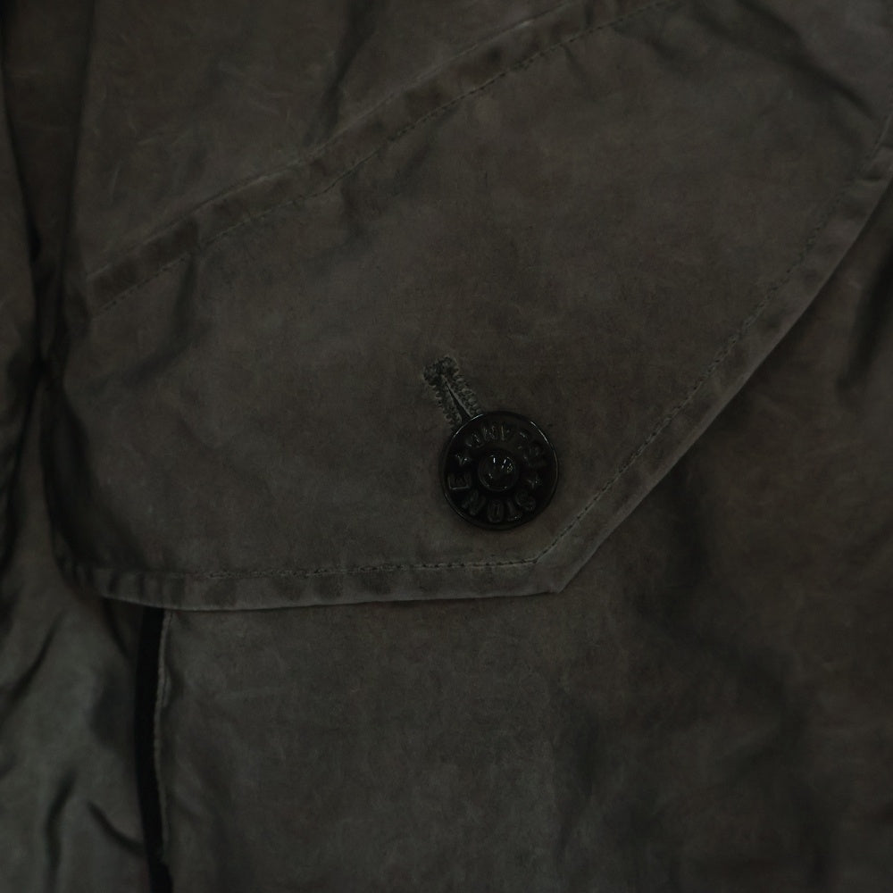 STONE ISLAND(ストーンアイランド) 20SS REFLECTIVE PARKA リフレクティブ パーカー フーディー グレー 721542599