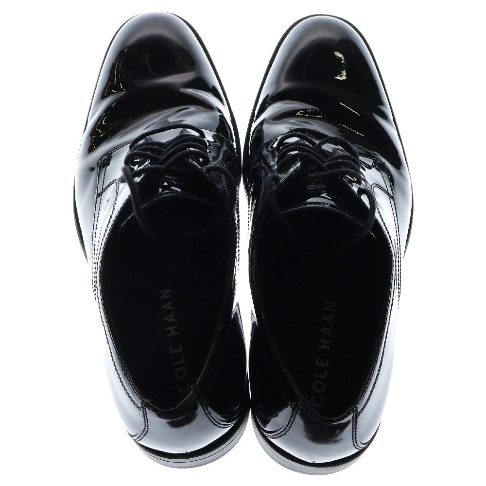 COLE HAAN(コール ハーン) MDRN ESSNTLS PLNTOE モダン エッセンシャルス プレーントゥ パテント ドレスシューズ ブラック C38447