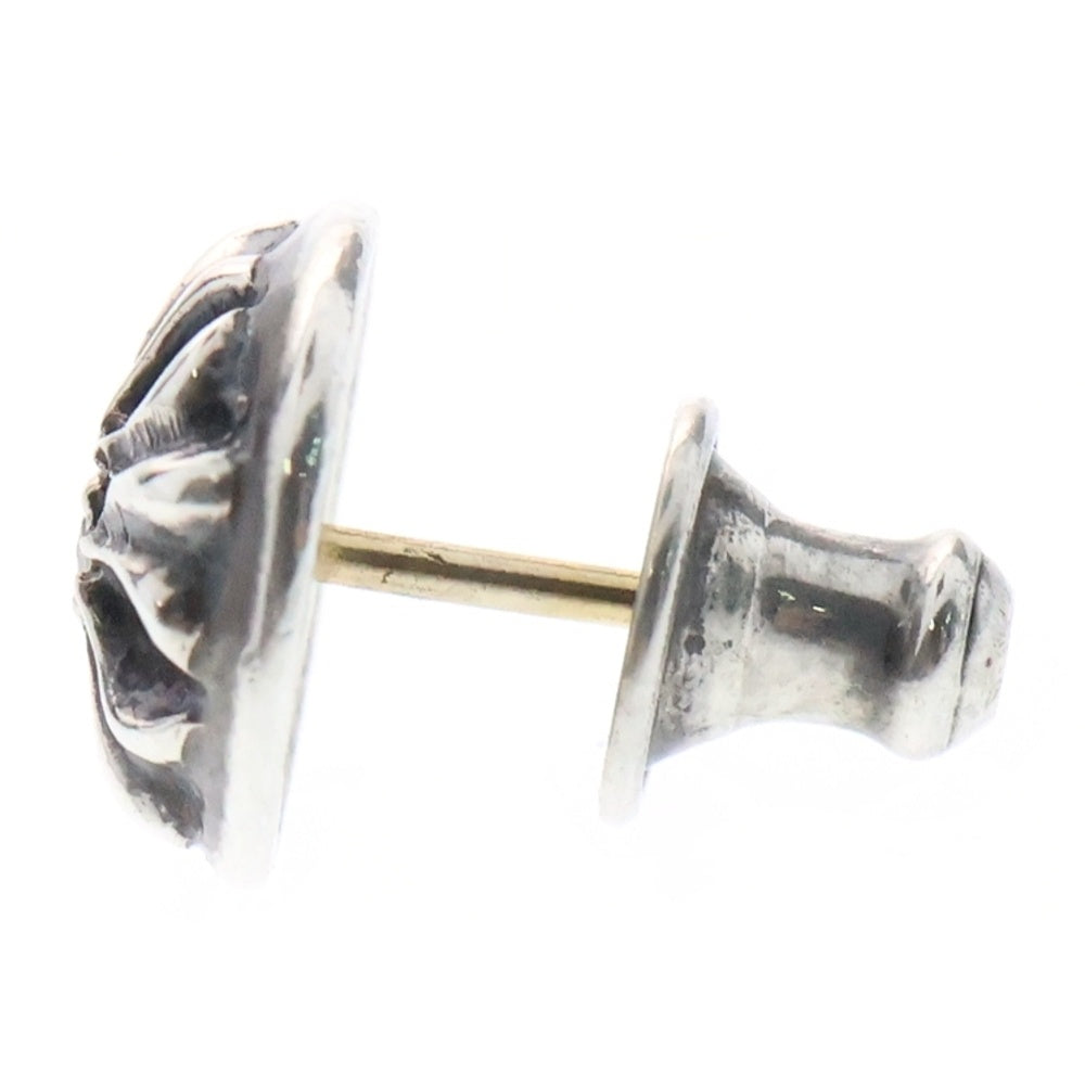 CHROME HEARTS(クロムハーツ) STUD CRSBLL 1/DIA クロスボールスタッドピアス 1ダイヤ シルバー