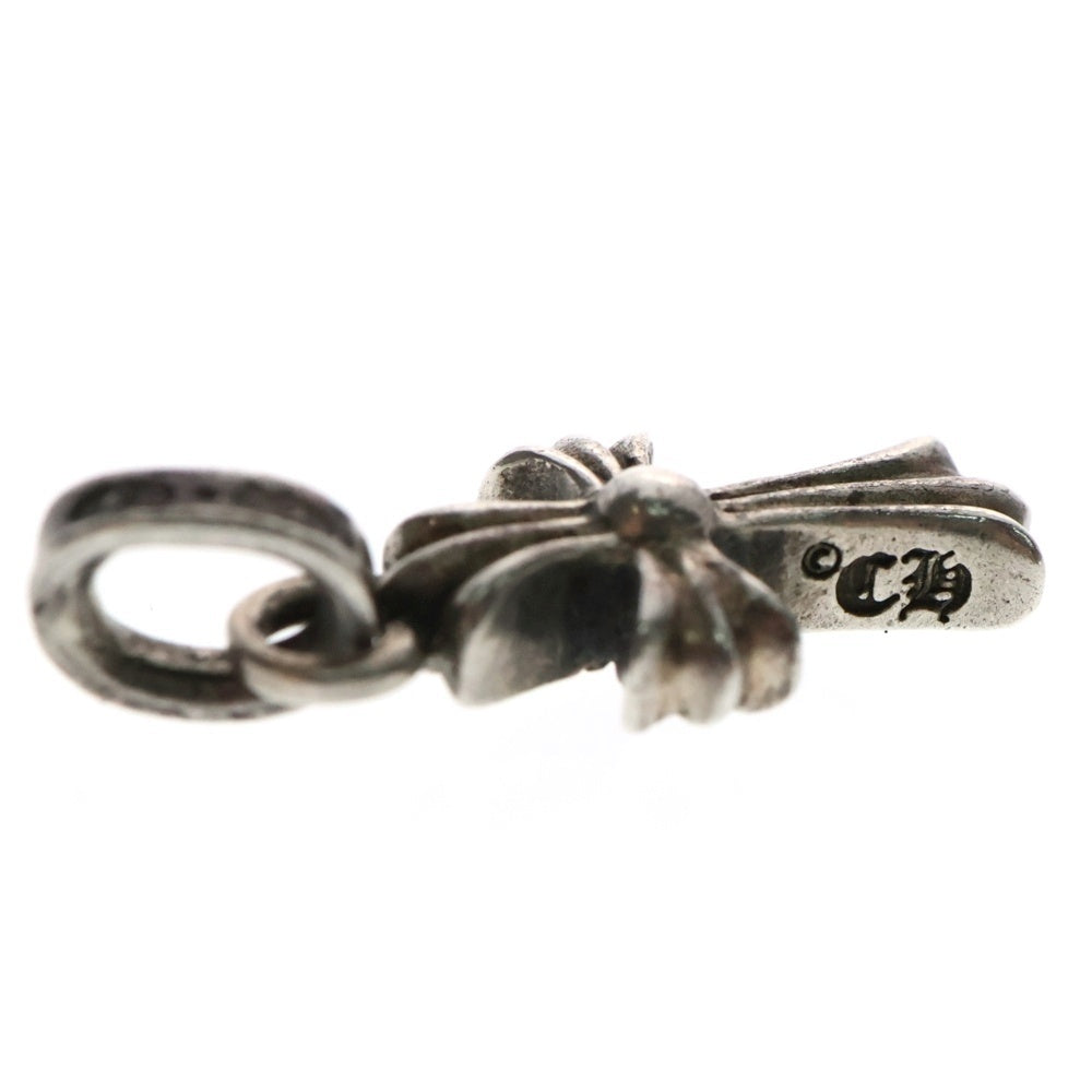 CHROME HEARTS(クロムハーツ) CRS BBYFAT P SAP ベイビーファットクロス PAVEサファイア ペンダントトップ シルバー/ブルー BCA236