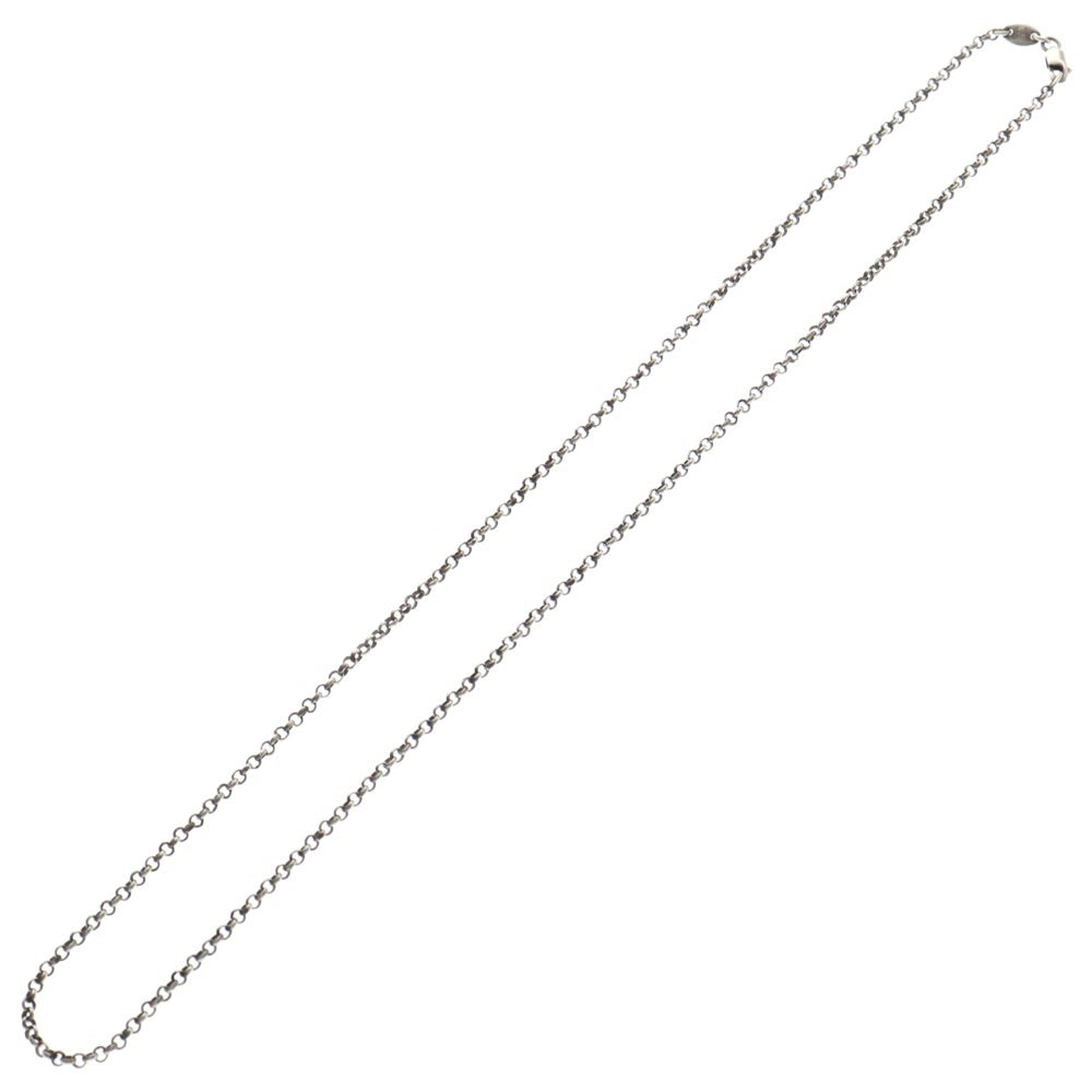 CHROME HEARTS(クロムハーツ) NECKCHAIN R20 ロールチェーンネックレス 20inch シルバー BCA084