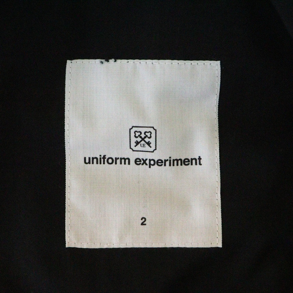UNIFORM EXPERIMENT(ユニフォームエクスペリメント) 20AW MULTI POCKET JACKET マルチポケットジャケット ブラック UE-202041