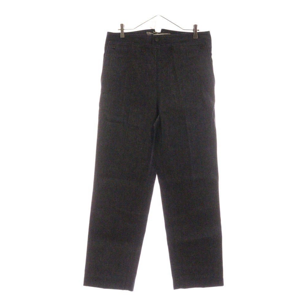 VISVIM(ヴィスヴィム) 22SS SS HOLMAN PANTS UNWASHED 0122105005018 センタープレス ストレートデニムパンツ インディゴ