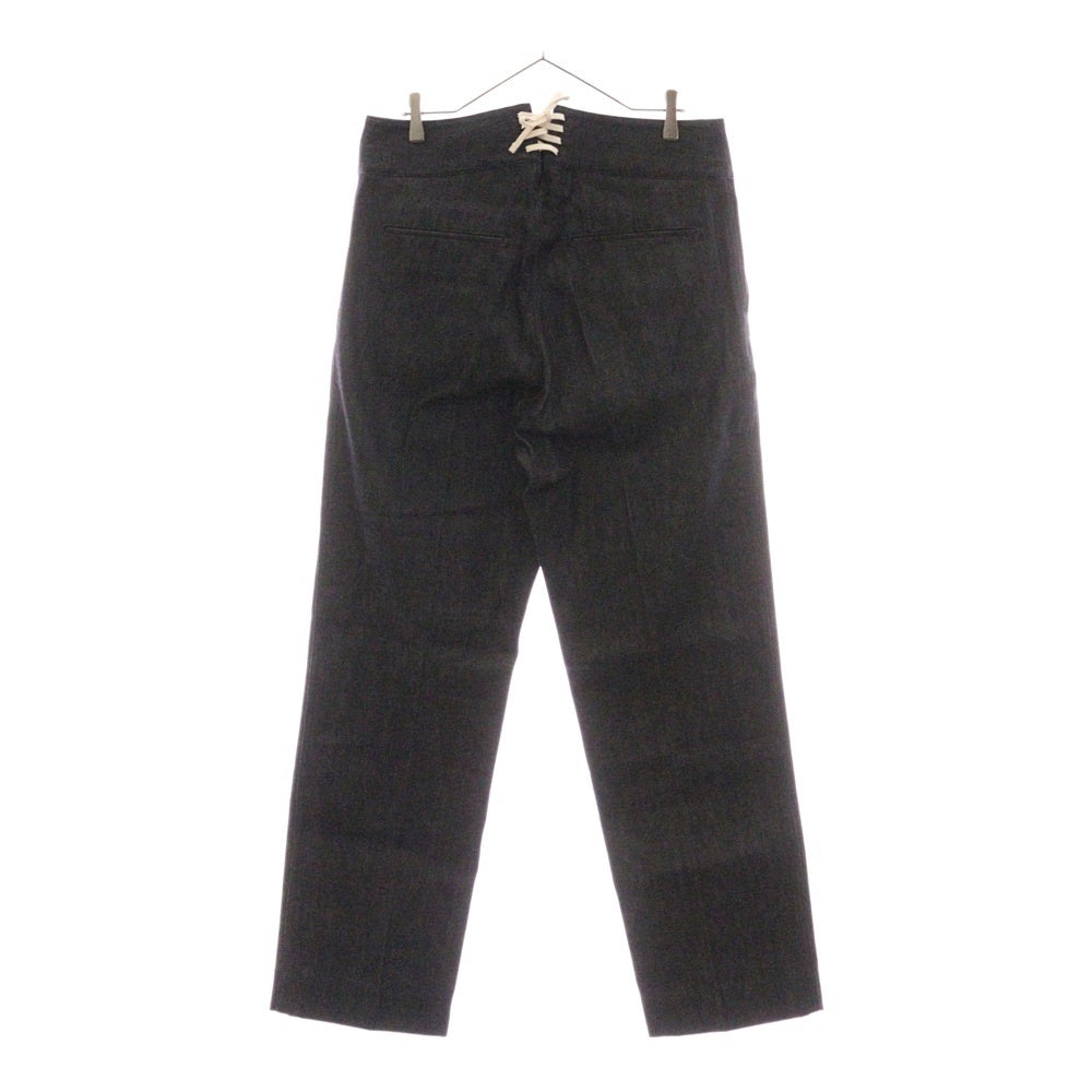 VISVIM(ヴィスヴィム) 22SS SS HOLMAN PANTS UNWASHED 0122105005018 センタープレス ストレートデニムパンツ インディゴ