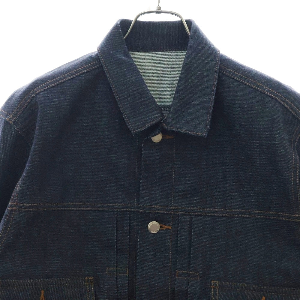 UNIFORM EXPERIMENT(ユニフォームエクスペリメント) 22SS RIGID DENIM JACKET UE-220030 リジットデニムジャケット インディゴ