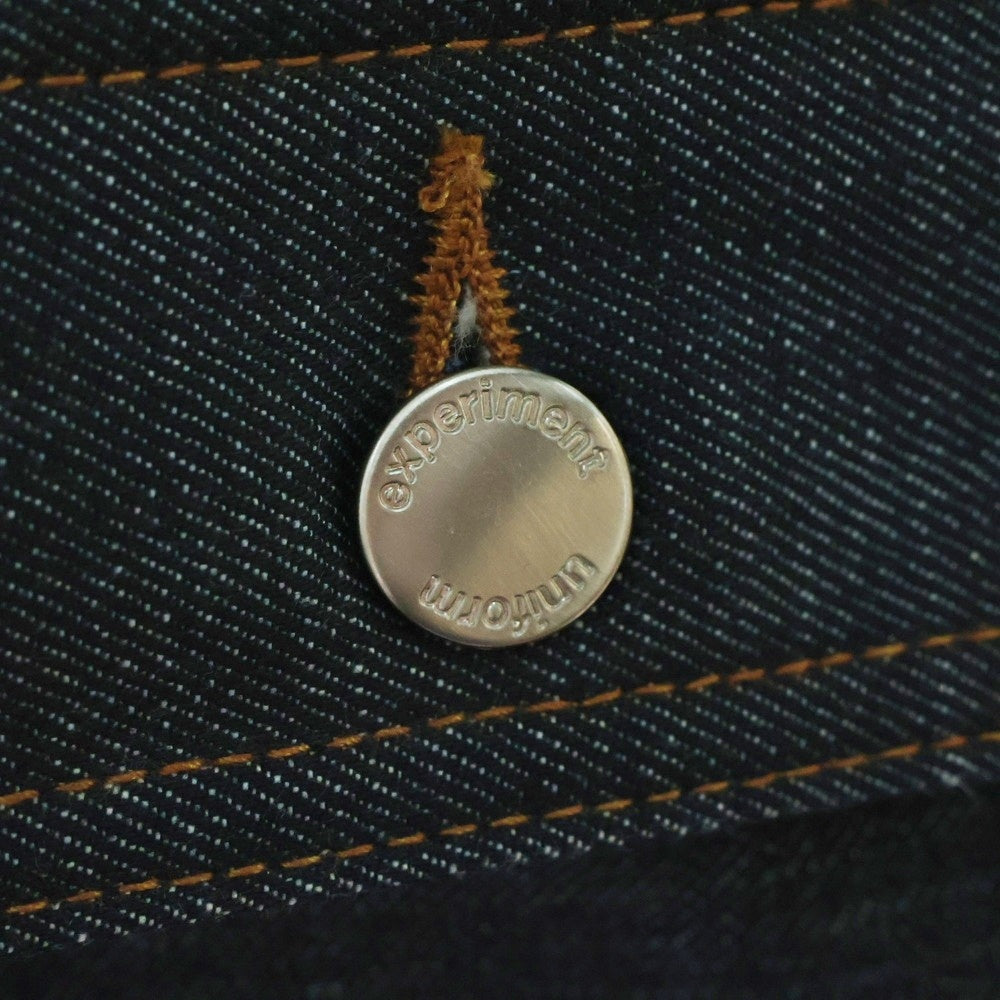 UNIFORM EXPERIMENT(ユニフォームエクスペリメント) 22SS RIGID DENIM JACKET UE-220030 リジットデニムジャケット インディゴ