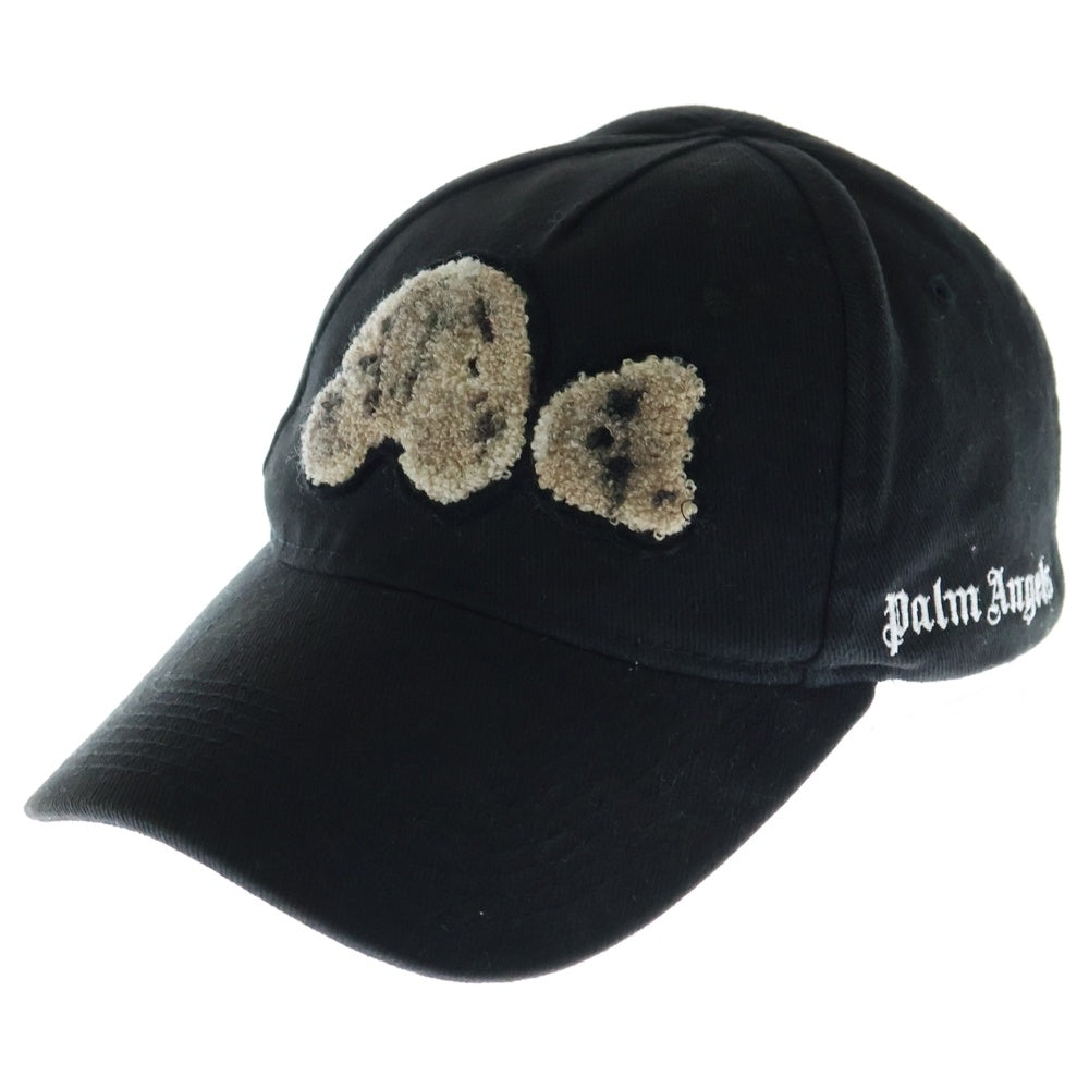 Palm Angels(パームエンジェルス) 21AW Bear cap ベアーキャップ キャップ ブラック PMLB050F21FAB001
