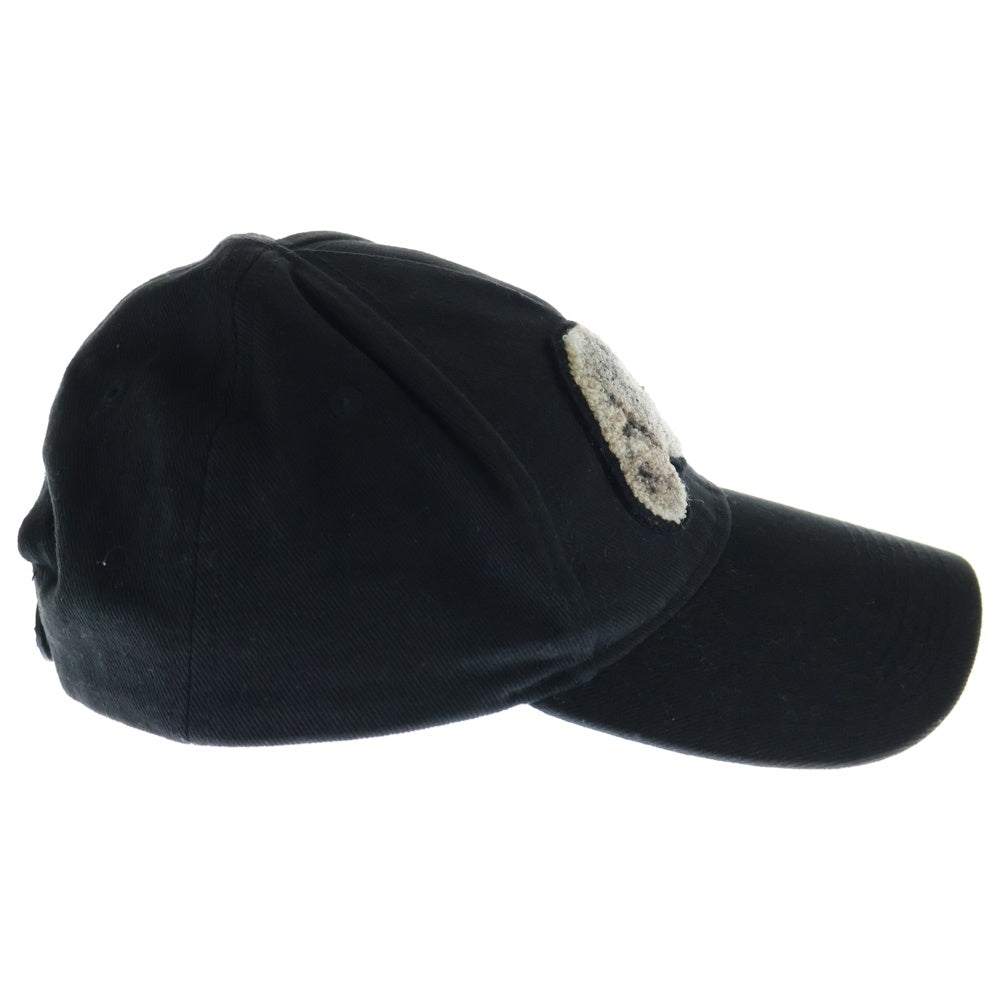 Palm Angels(パームエンジェルス) 21AW Bear cap ベアーキャップ キャップ ブラック PMLB050F21FAB001